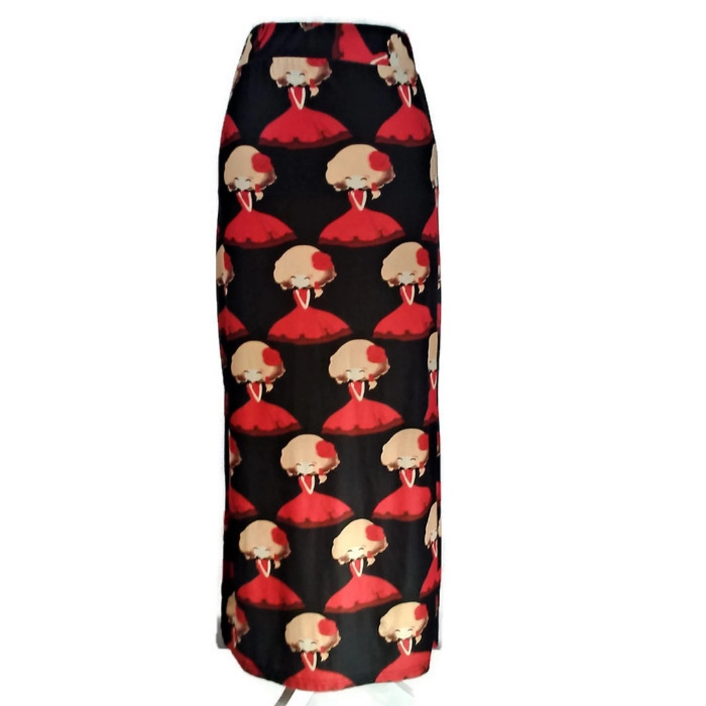 Cute Maxi Skirt Anime Girl